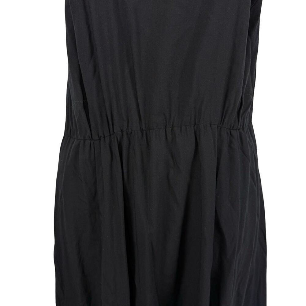 Torrid Womens A-Line Mini Dress 41010030 Black Sleeveless Elastic Waist Dress 4X - Picture 6 of 16